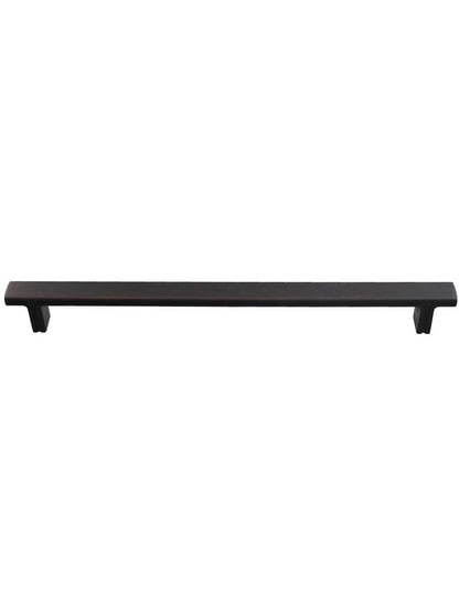 Anwick Rectangular Cabinet Pull - 7 1/2 inch Center-to-Center in Brushed Oil Rubbed Bronze.
